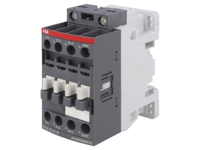 Contactor 3P NO 9A AF