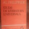 myh 419f - BS 127 - Al Philippidi - Studii de literatura universala - ed 1966