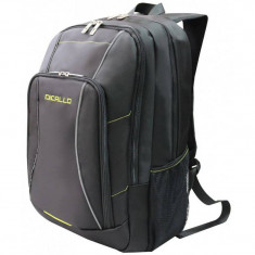 Rucsac notebook Dicallo LLB9963-17 17.3 inch Black - Green foto