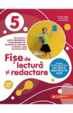 Fise de lectura si redactare - Clasa 5 - Cristina Cergan, Cristina Radu, Iris Tanasescu, Auxiliare scolare