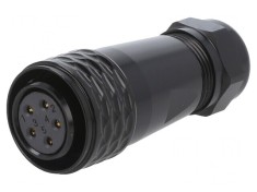 Mufa SA20 Mama 5 PIN IP67 10A 500V pentru Cablu foto