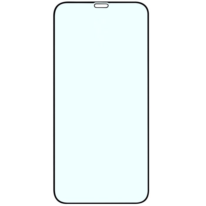 Folie sticla protectie ecran Full Glue margini negre pentru Apple iPhone 11, XR