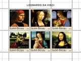 GUINEEA-BISSAU 2003 - Picturi, Leonardo da Vinci / bloc MNH