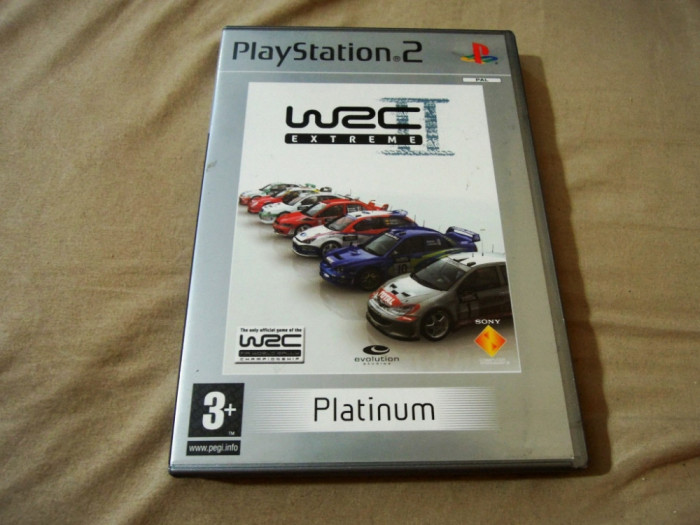 WRC II Extreme PS2, original, PAL