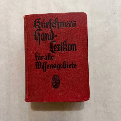 K&amp;uuml;rschners Handlexikon f&amp;uuml;r alle Wissensgebiete foto