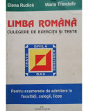 Elena Rudica - Limba romana - Culegere de exercitii si teste (1996)