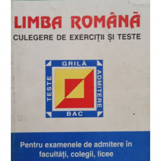 Elena Rudica - Limba romana - Culegere de exercitii si teste (1996)