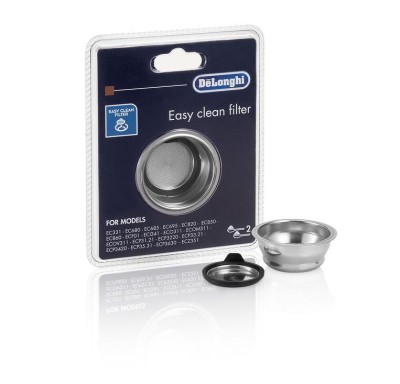 Sita portfiltru cafea pentru 2 cesti DELONGHI 5513281001, EC820 EC680 ECOV311 ECP3 EC69 foto