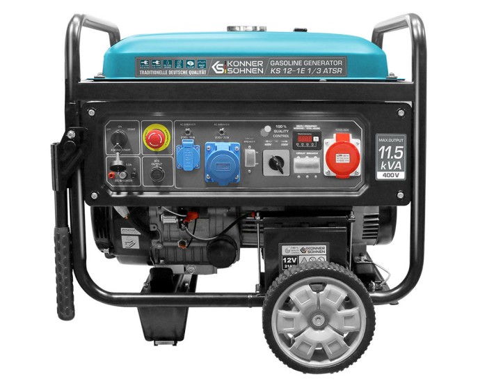 Generator monofazat trifazat pe benzina Konner Sohnen KS 12-1E 1 3 ATSR