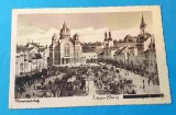 Targu Mures - carte postala veche, circulata, datata anul 1948, Sinaia, Printata