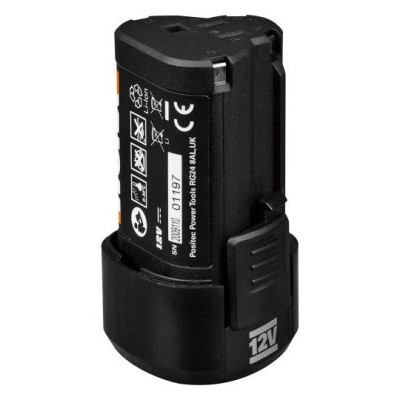 Baterie pentru cheia cu clichet electrica Li-ion 12V 2Ah RD-RW01, CDL09T, 26, 27, Raider, 131155 foto