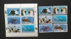 TUVA-Pinguini- 6 Val.+ 1 M/Sh.**( Colita )TR 28, Europa, Fauna