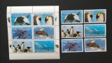 TUVA-Pinguini- 6 Val.+ 1 M/Sh.**( Colita )TR 28, Europa, Fauna