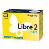 Senzor de măsurare a glucozei Abbott Free Style Libre 2 Plus cu Bluetooth