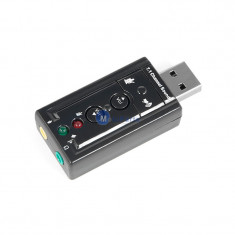 Placa de sunet USB Virtual 7.1