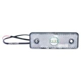 Lampa gabarit LED MTR 12V-24V Alb