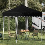 vidaXL Cort de Petrecere Pop-up Negru 195 x 195 x 245 cm 42019722