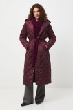 Medicine palton de puf culoarea bordo