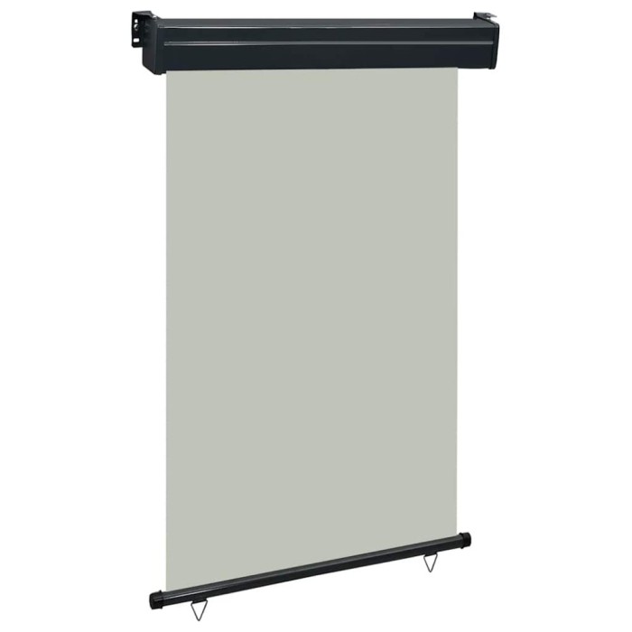vidaXL Copertină laterală de balcon, gri, 125 x 250 cm 48422