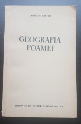Geografia foamei - Josue de Castro foto