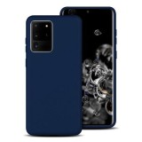 Cumpara ieftin Husa Silicon Samsung S20+ g985 Matte Dark Blue