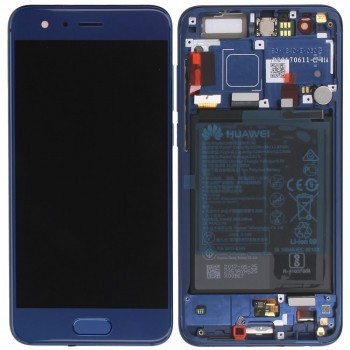 Huawei Honor 9 (STF-L09) Capac frontal modul display + LCD + digitizer + baterie albastru 02351LSG 02351LSG 02351LBV foto
