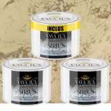 Vopsea Decorativă de Lux Sirius &ndash; Maro Aluna | Pachet 1.5L (2&times;0.5L + 0.5L Inclus), Finisaj Perlat cu Perle de Sticlă -Toro Decor