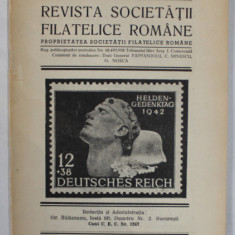 REVISTA SOCIETATII FILATELICE ROMANE , NR. 1- 6 , IANUARIE - IUNIE , 1942