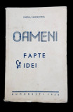 OAMENI, FAPTE SI IDEI de VINTILA PANTAZOPOL, 1935