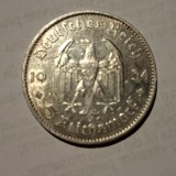 Germania Nazista 5 reichsmark 1934 G argint