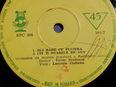 Lucretia Ciobanu - Raritate (EPC305/Electrecord) - Vinil/format mic - 33 rpm/VG foto