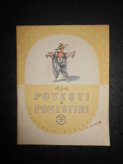 M. GORKI - POVESTI SI POVESTIRI (1957, cu ilustratii de MARIN ILIESCU) foto