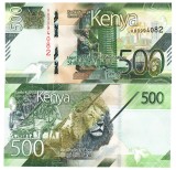 Kenya 500 Shilingi 2019, P-55, UNC, Bancnota