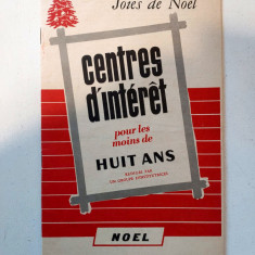 Revista franceza veche 1954 Joies de Noel, Centres d'interet pui les moins de