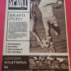 Revista SPORT nr. 15 / august 1968