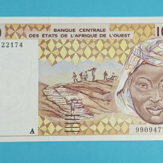 Africa de Vest 1.000 Francs 1991 'Coasta de Fildes' UNC serie: 99094722174