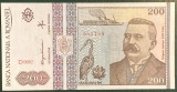 BANCNOTA ROMANIA 200 LEI 1992/ NECIRCULATA, PRET