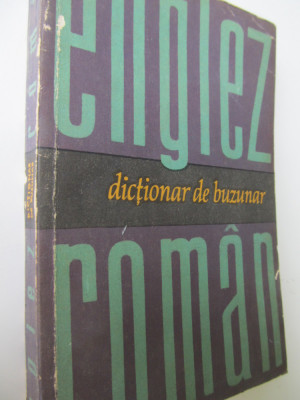 Dictionar de buzunar Englez Roman - Serban Andronescu foto