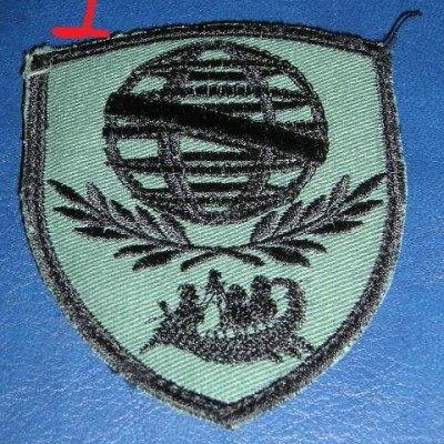 C7 54 - Ecuson tematica militara - strain - piesa de colectie! foto