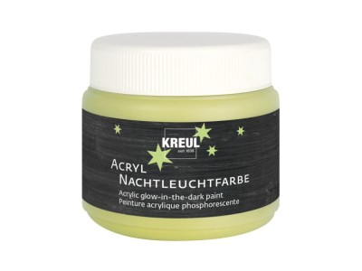 Vopsea acrilica Kreul Glow-in-the-dark 150 ml foto