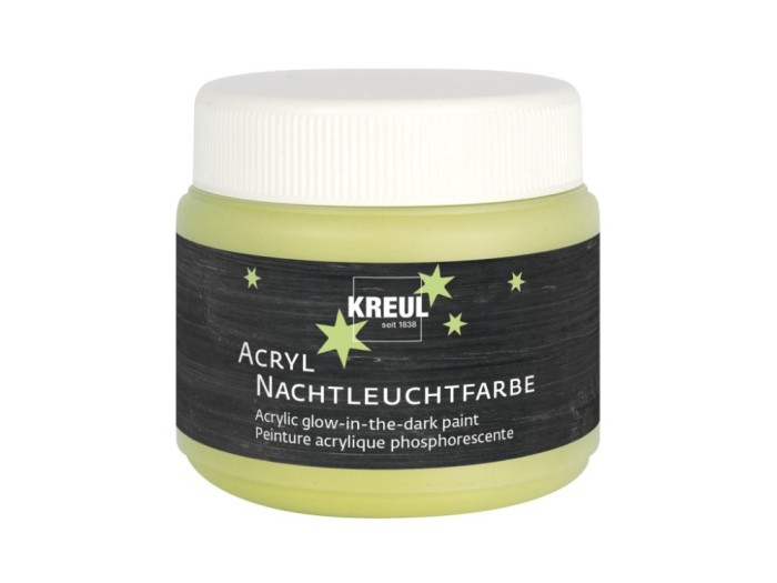 Vopsea acrilica Kreul Glow-in-the-dark 150 ml