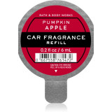 Bath &amp; Body Works Pumpkin Apple parfum pentru masina rezervă 6 ml