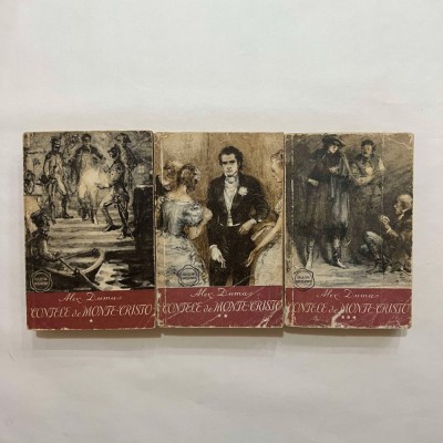 Alexandre Dumas - Contele de Monte Cristo - 3 Vol. foto
