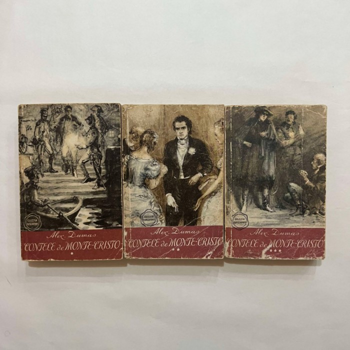 Alexandre Dumas - Contele de Monte Cristo - 3 Vol.