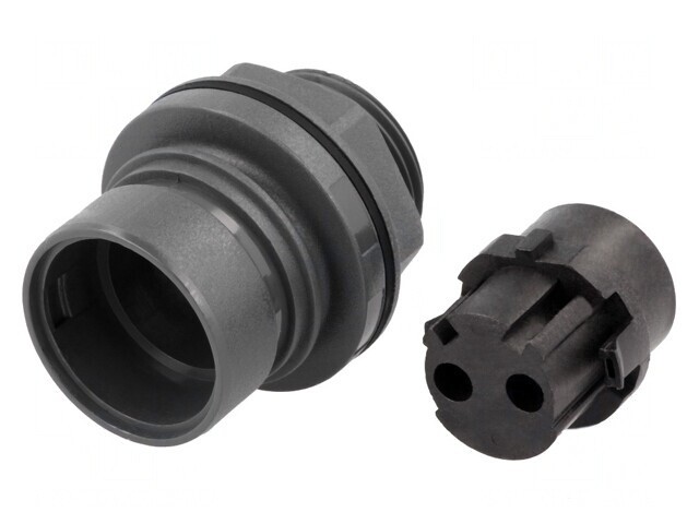 Conector Circular Soclu Mamă 2 PIN 16A