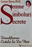 Semne, simboluri si secrete. Decodificarea Codului lui Da Vinci - 2006 - Carmen Harra ($K278)