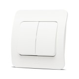 Comutator 10A alb mat Jazz - ELBI