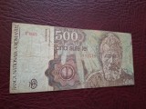 500 lei 1991 EROARE F0023