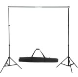 Cumpara ieftin Kit pentru suport fundal studio foto 210cm si geanta de transport
