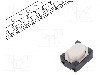 Microintrerupator 4.2x3.2mm, OFF-(ON), SPST-NO, C&amp;K - PTS810 SJK 250 SMTR LFS